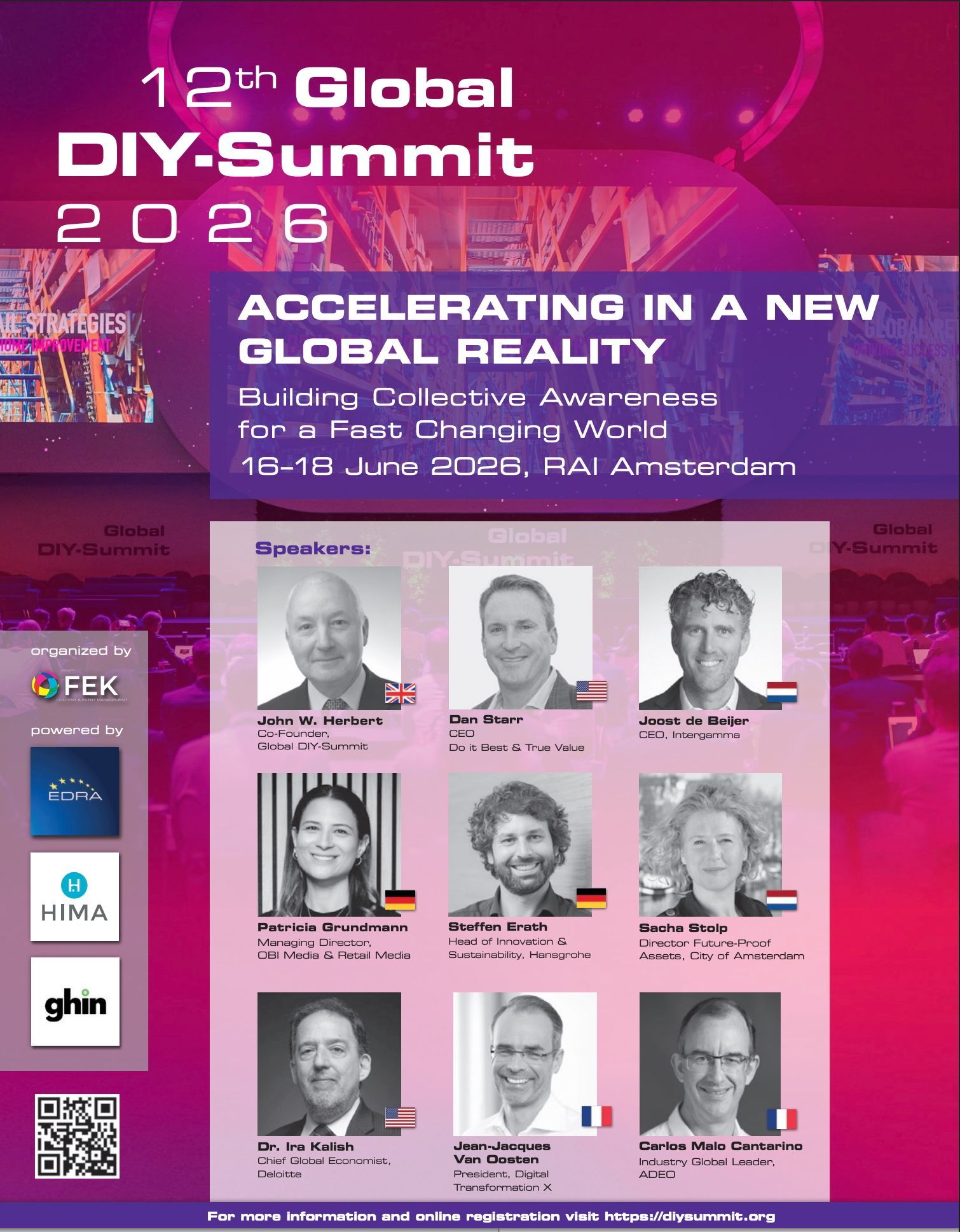 Global DIY Summit 2026 Programma