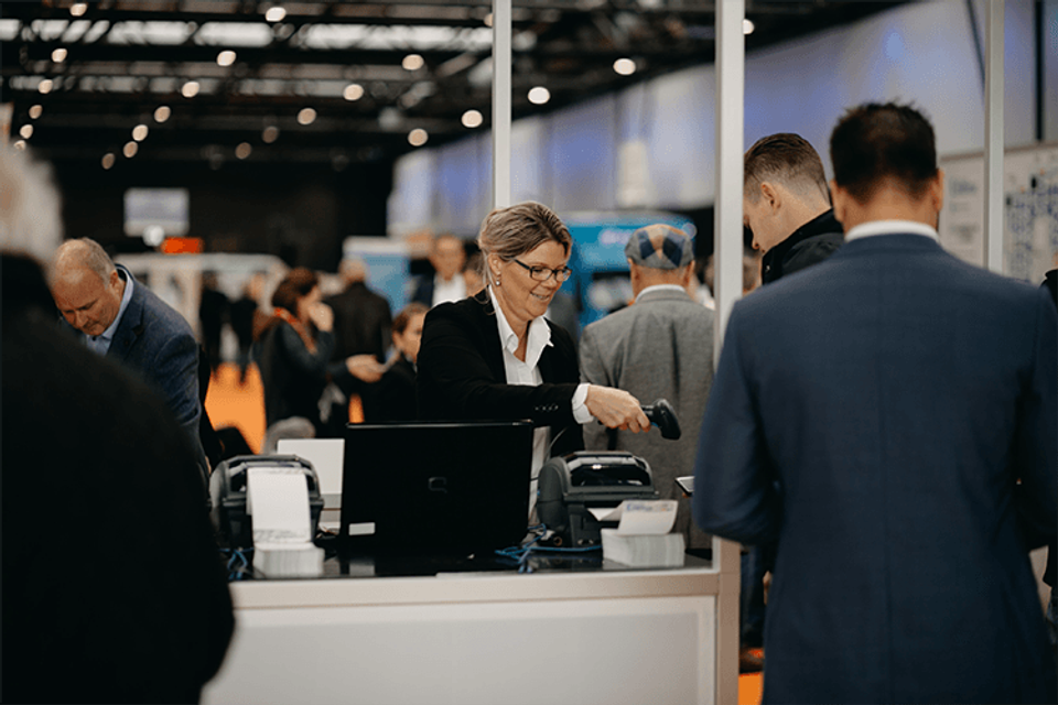 Bezoekers van de vakbeurzen van 54events