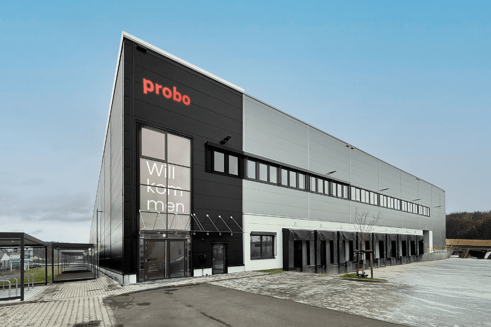 Het Probo-kantoor in Bad Hersfeld