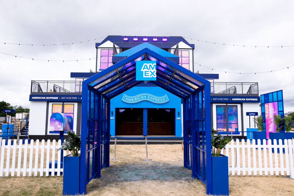 AMEX AEG partnership