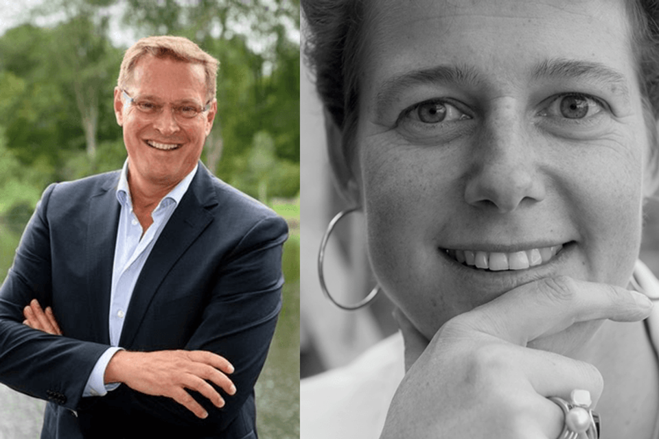 Albert Verlinde en Lian Doesburg