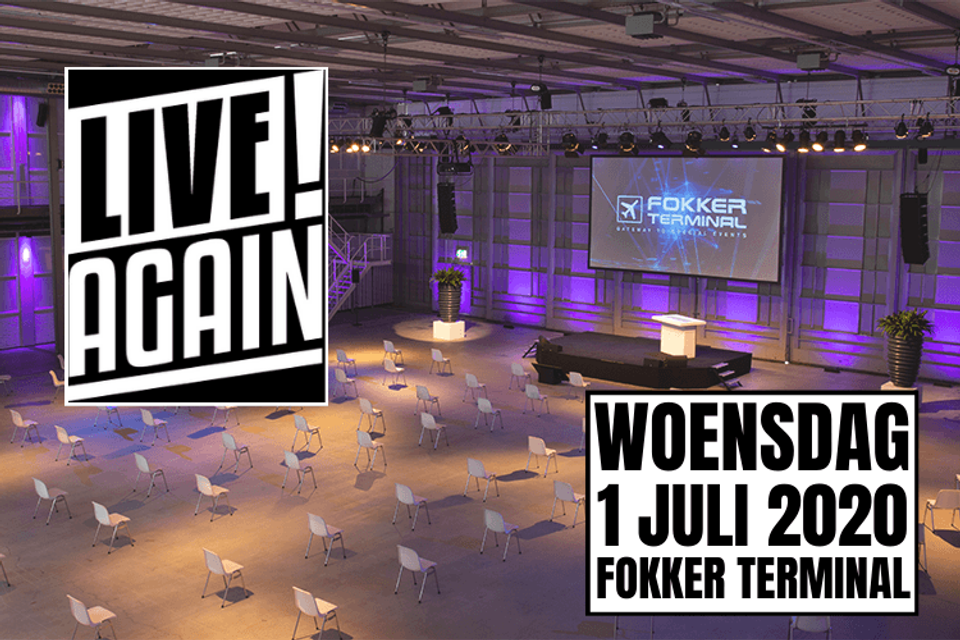 Live Again! Anderhalvemetercongres in Fokker Terminal