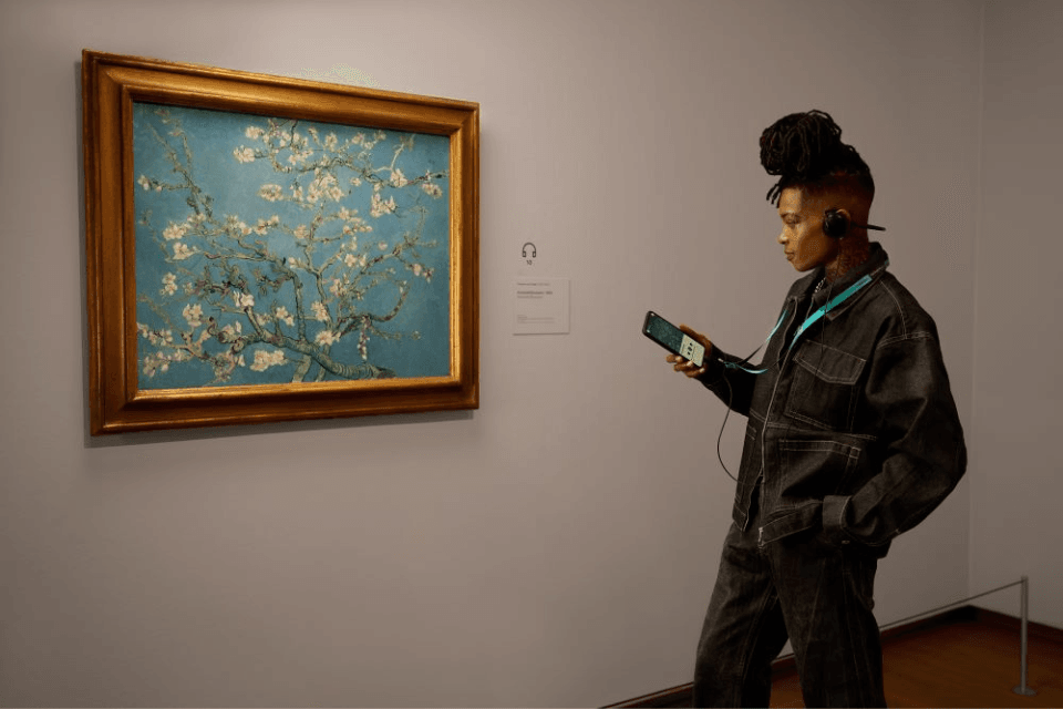 Audiotour Van Gogh Museum en Samsung