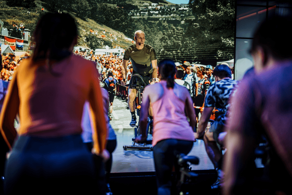 Basic-Fit Alpe d-HuZes spinning