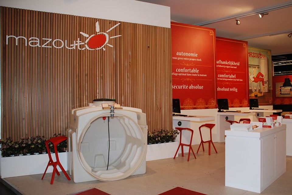 Stand Informazout op Batibouw