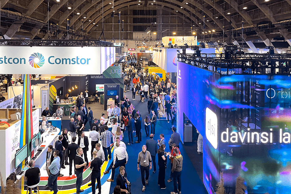 Beursvloer Cybersec Europe 2024 in Brussel