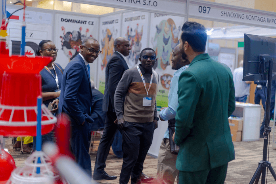 Beursvloer VIV Africa Kigali