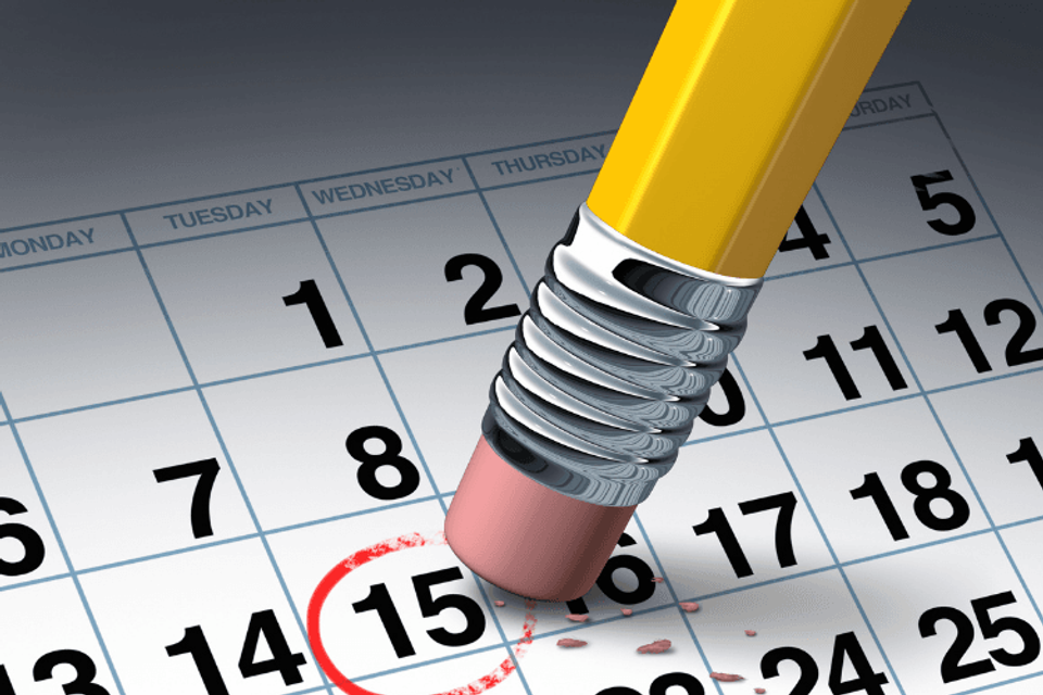 Beurzen en congressen verplaatst