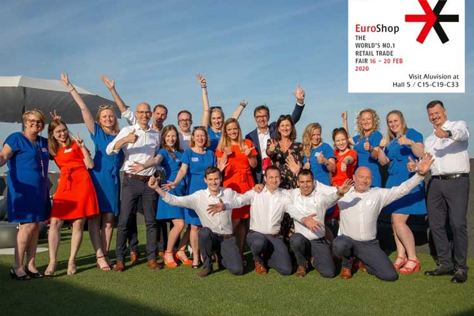 Bezoek de Aluvision family op Euroshop 2020!