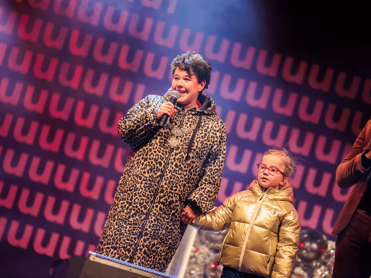 Burgemeester Sharon Dijksma tijdens Oud en Nu 2025 in Utrecht