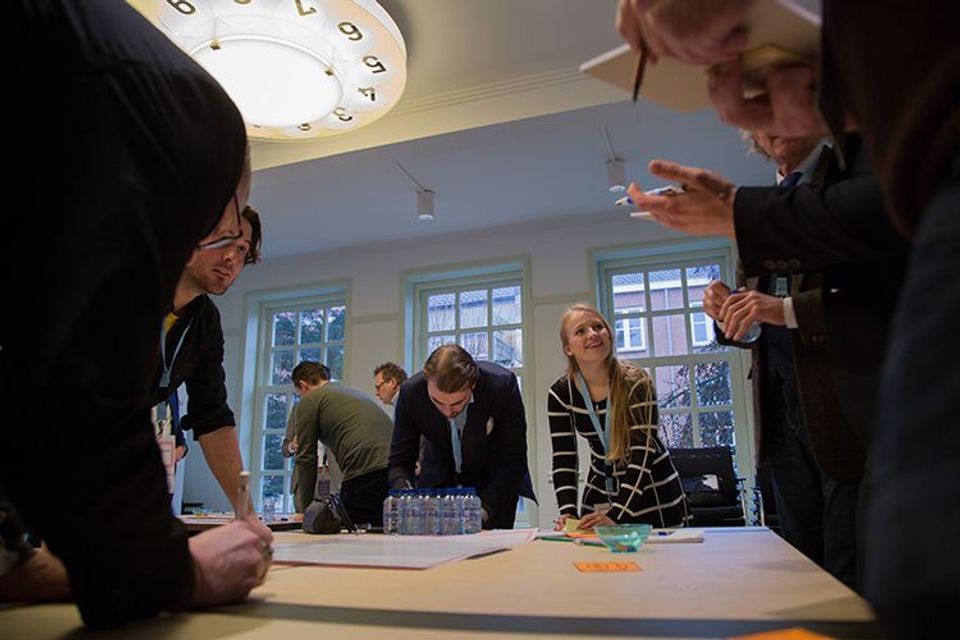 Business Model Workshop Nieuwjaarsbijeenkomst CLC Vecta