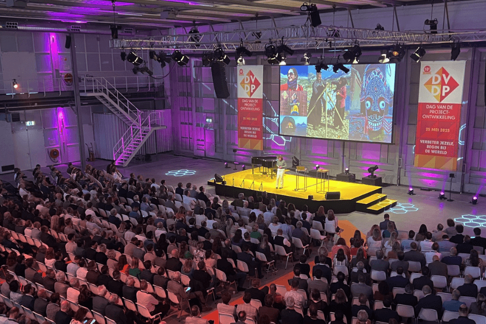 Congres in de Fokker Terminal in Den Haag