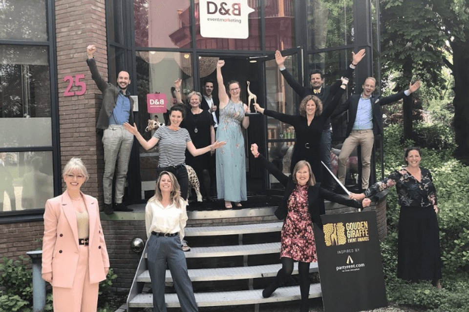 D&B Eventmarketing wint Gouden Giraffe Award