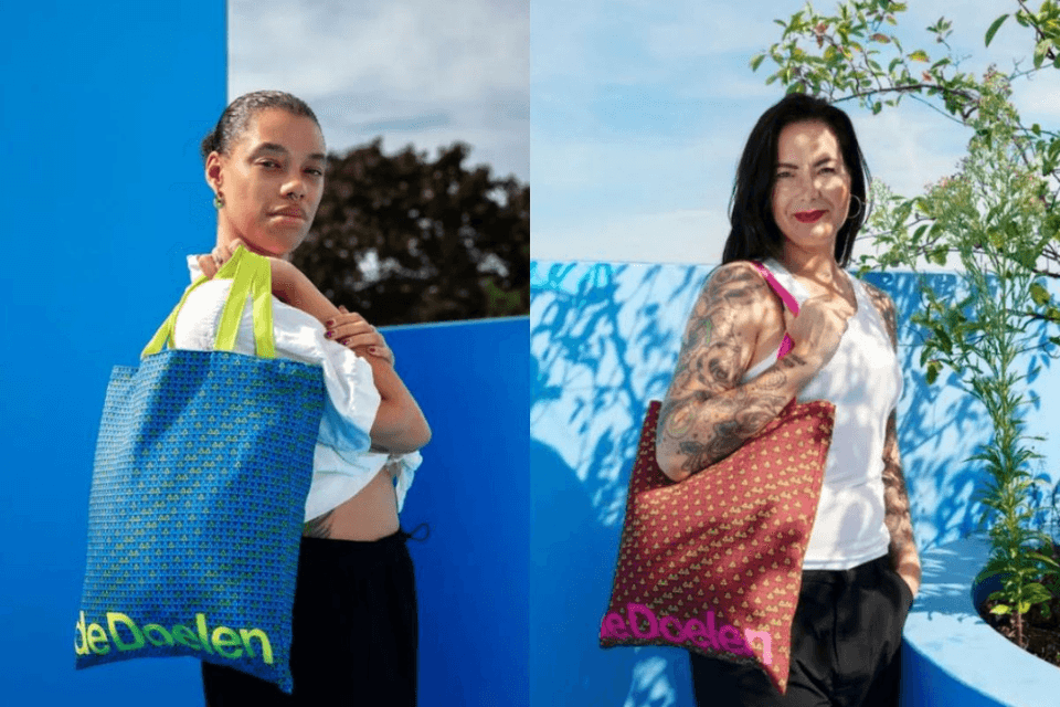 Tas ontworpen voor de Doelen Rotterdam