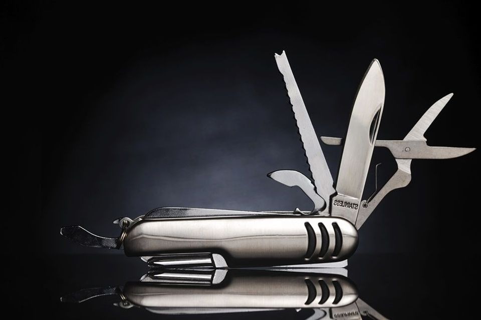 Deze spullen zijn onmisbaar op de beursstand © http://www.istockphoto.com/portfolio/Entienou