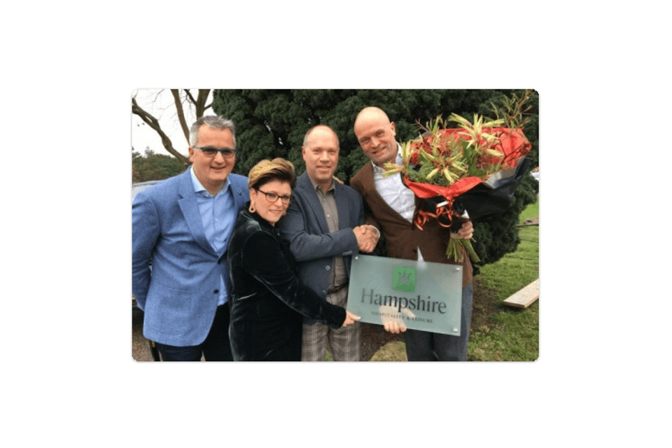 Dutch Hotel Group zet Hampshire-merk voort