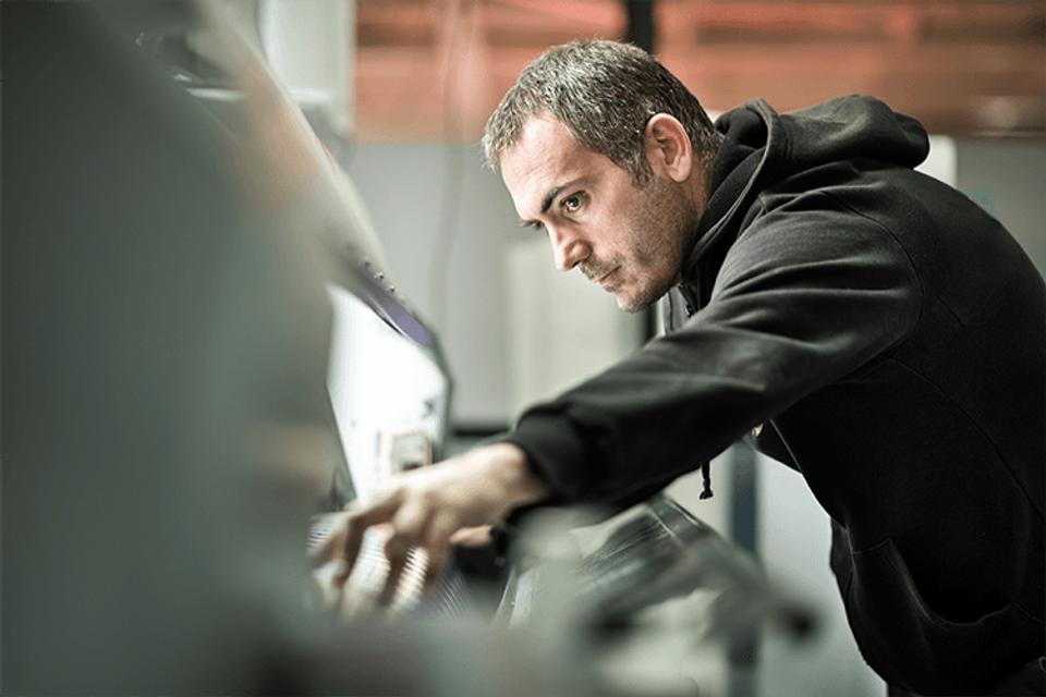 Er is veel variatie in printbare materialen voor beursvisuals