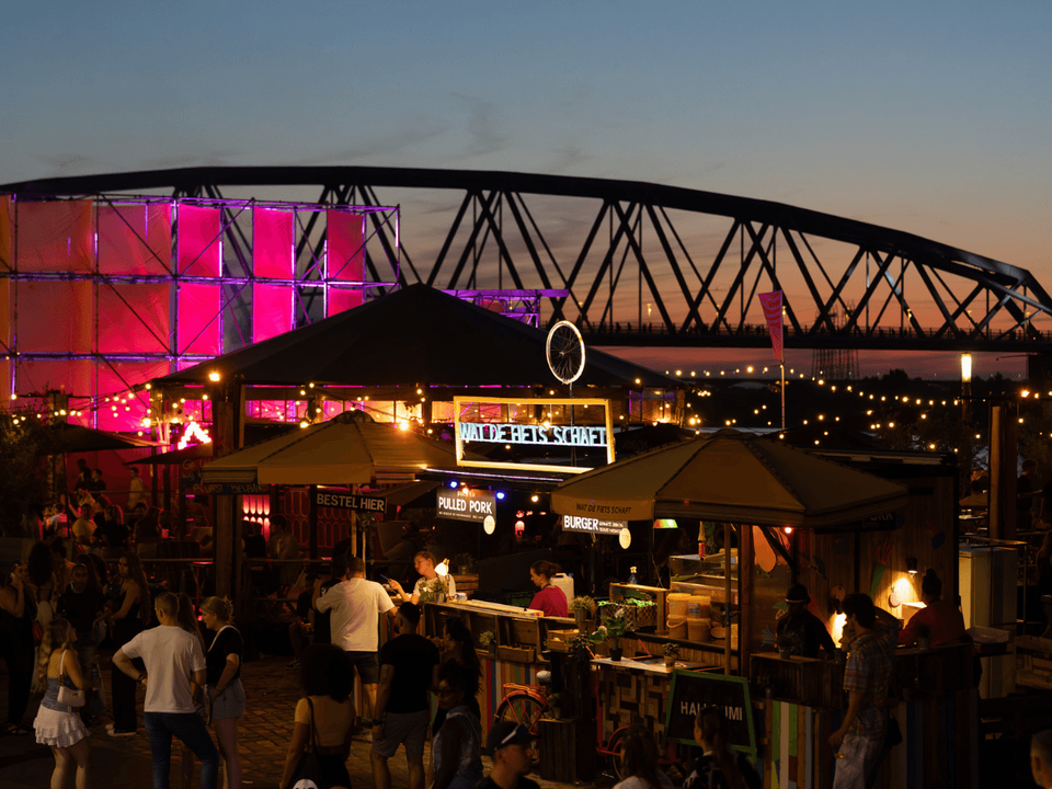 Foodtruck op de Vierdaagsefeesten