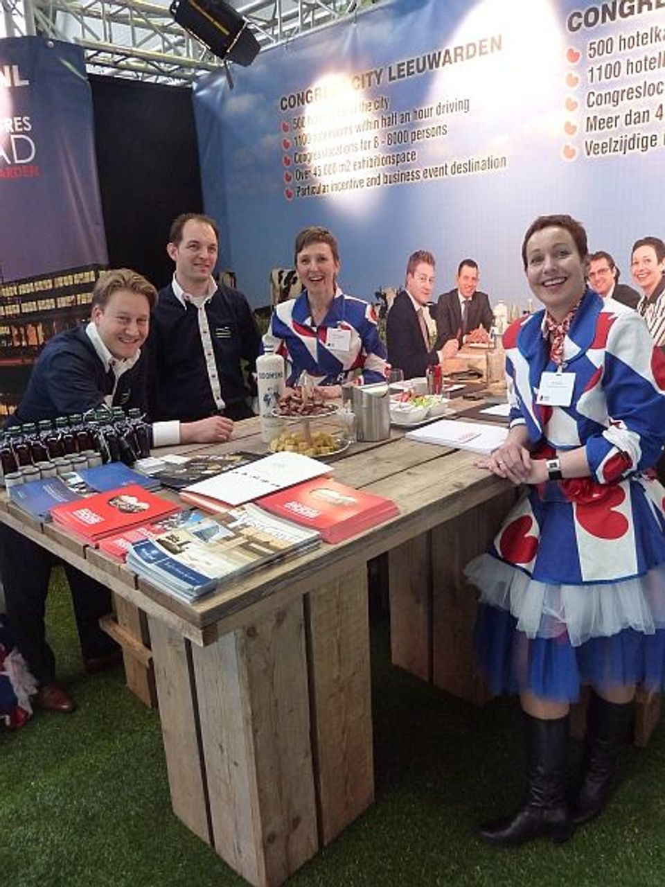 Congresbureau Friesland op EMIF