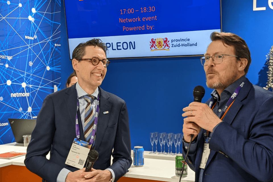 Frits Grotenhuis en Constantijn van Oranje op MWC2024