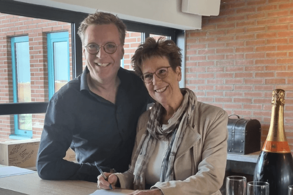 Gerben Plasmeijer en Wil Kuiters