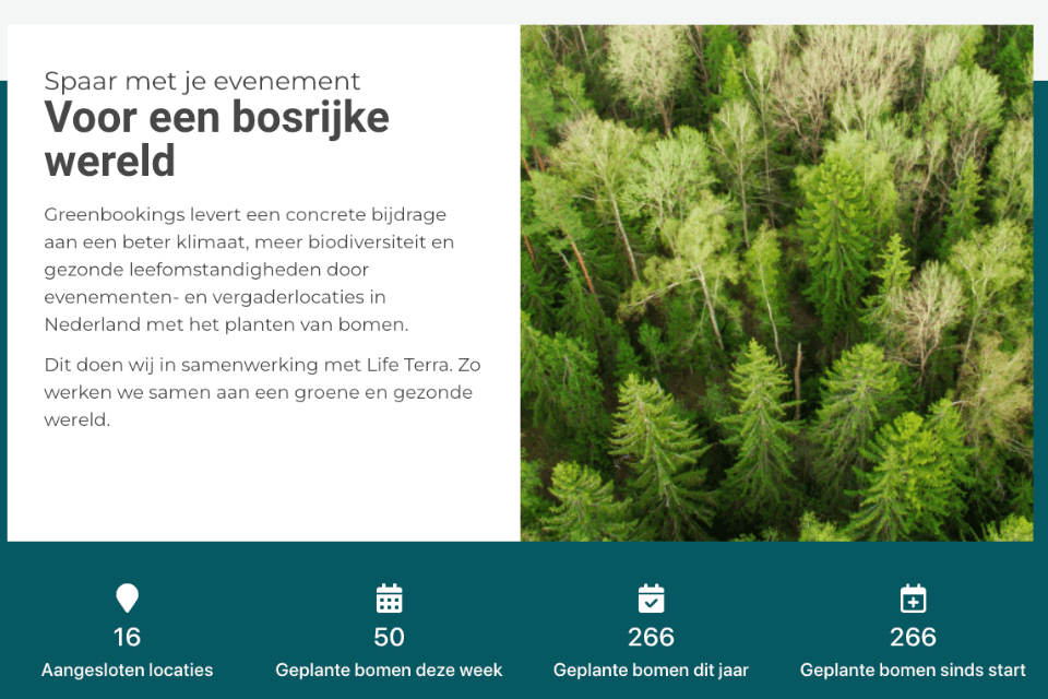 Greenbookings website