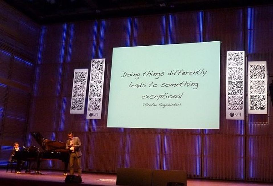 Hans Janssen tijdens NLconference 2011