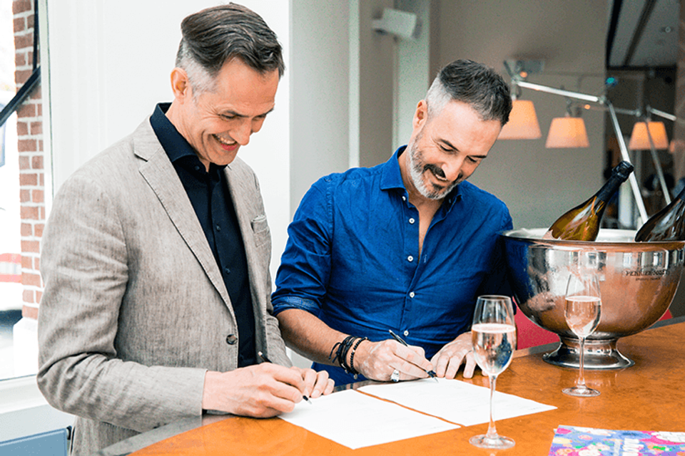 Herman Klok en Yossi Eliyahoo