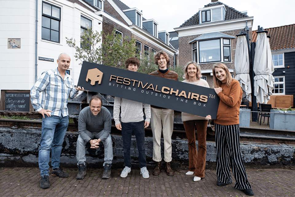 Het team van Festival Chairs 