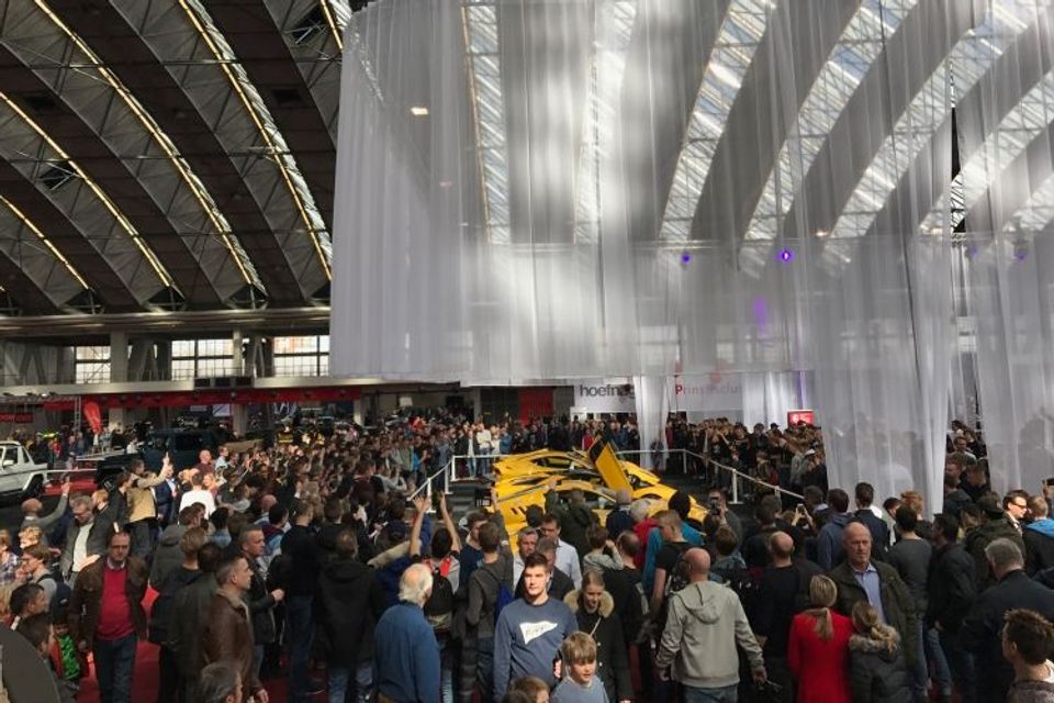 Bezoekers op IAMS 2018