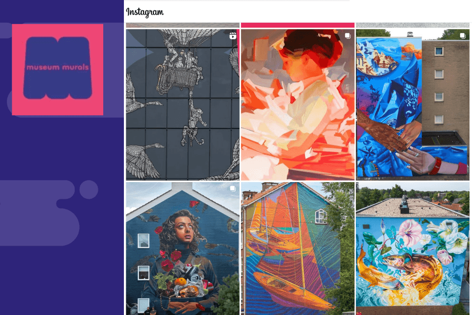 Instagram Museum Murals