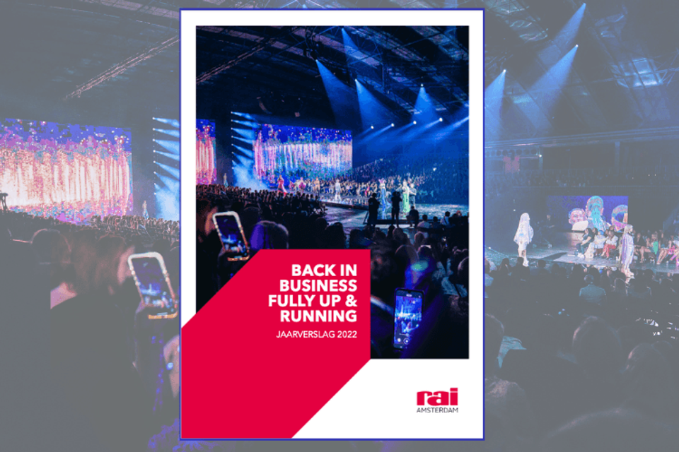 Cover Jaarverslag 2022 RAI Amsterdam