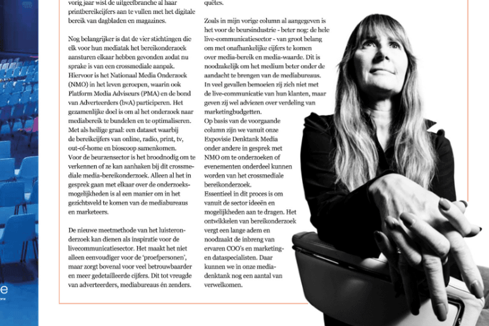 Jacqueline Smit - Gespreksleider Mediadenktank Expovisie