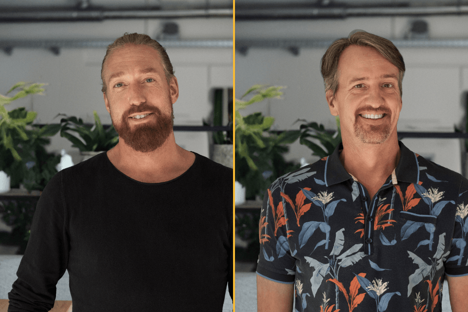 Jan-Willem van der Meer en Ruben Meiland