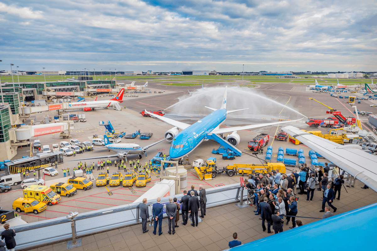Jorrit Lousberg honderdjarig bestaan Schiphol