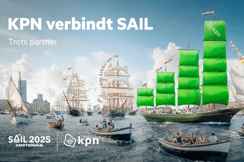 KPN hoofdsponsor SAIL Amsterdam