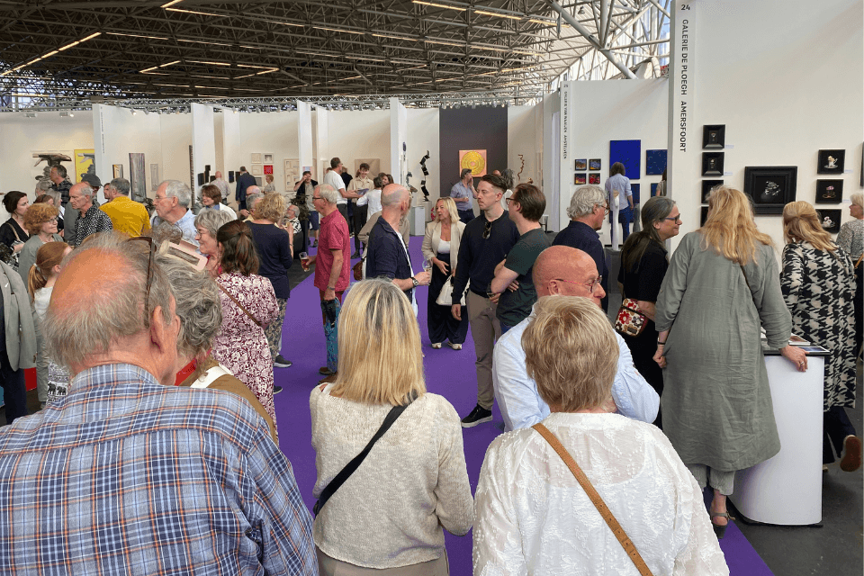 Publique tussen het publiek in de KunstRAI