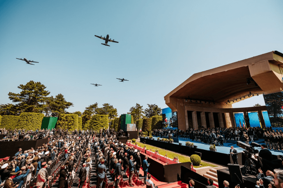 Livestream 80 jaar D-day in Normandië