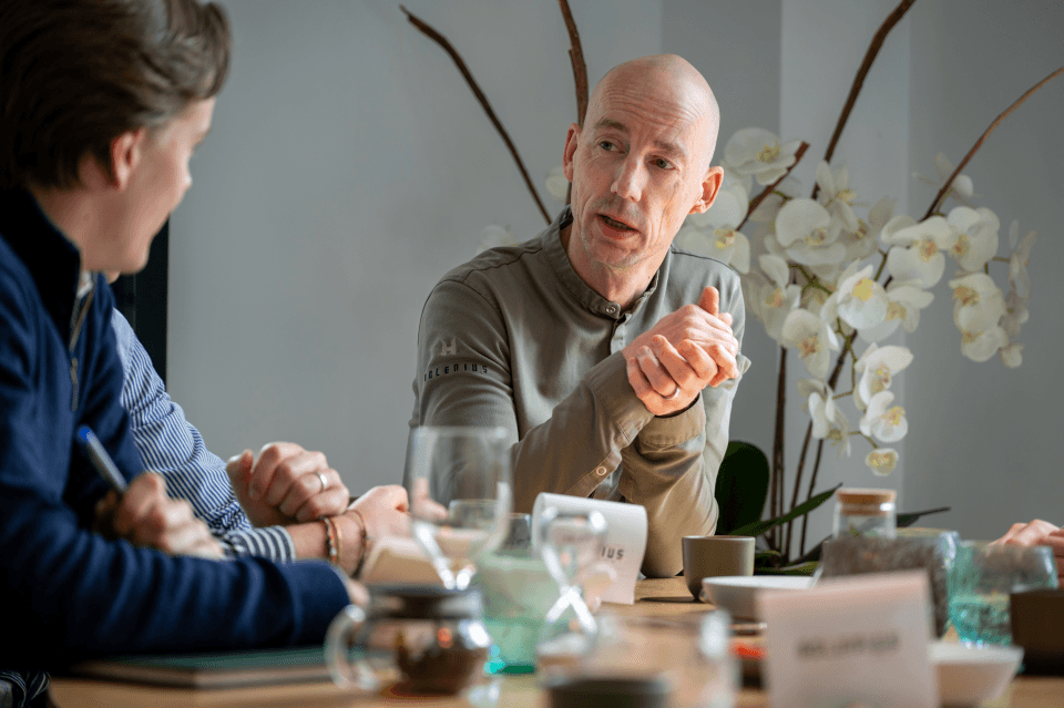 Luc Kusters deelt zijn visie in Bolenius