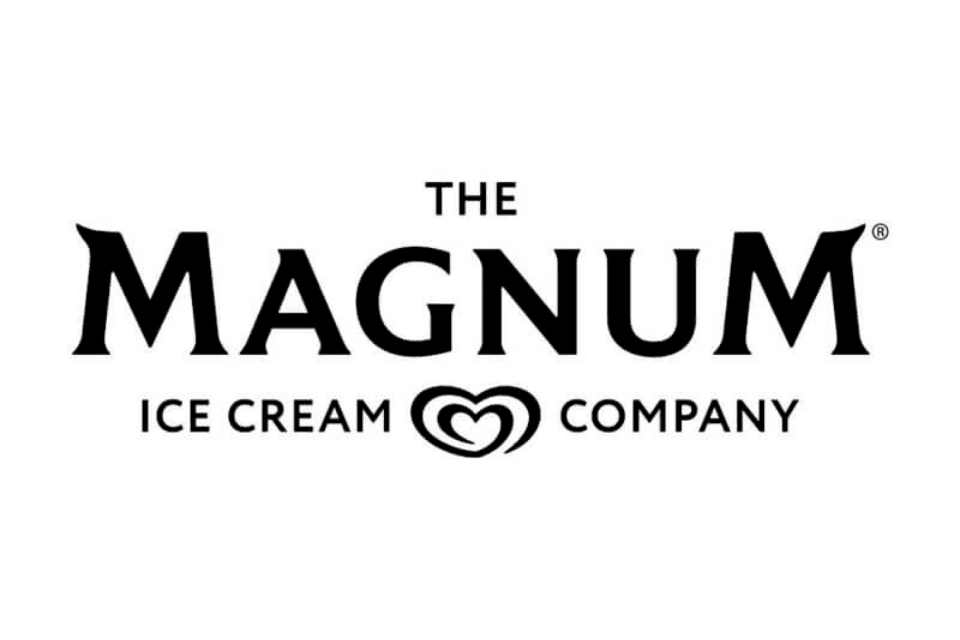 Het logo van Magnum Ice Cream Company.