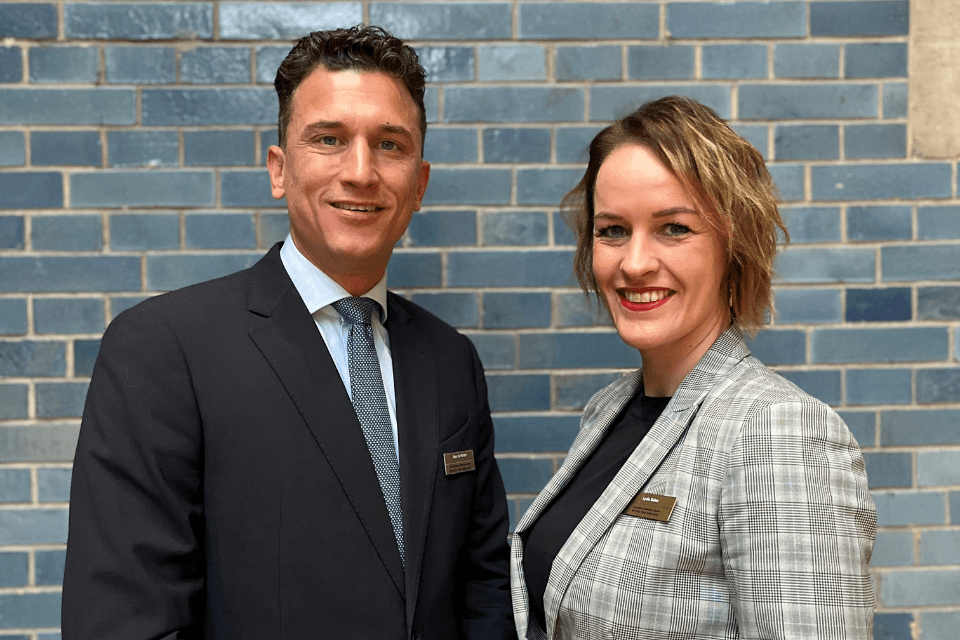 Marc de Winter en Lydia Baloe