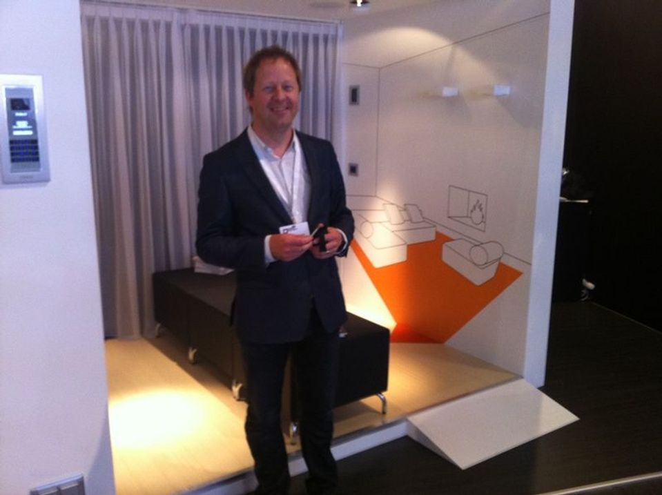 Marc van Blerk van Legrand Nederland op Design District 2012