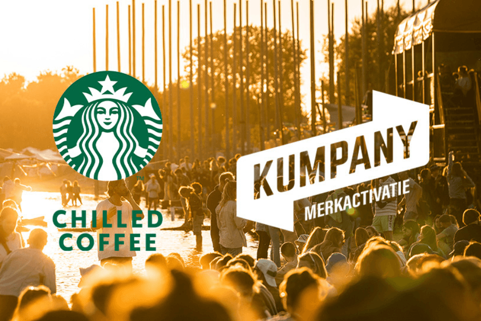 Merkactivatie Starbucks Chilled Coffee door Kumpany