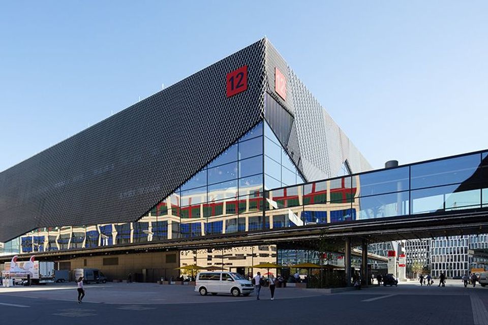 Eind vorig jaar nam Messe Frankfurt Hall 12 in gebruik, goed voor twee verdiepingen van elk 16.800 vierkante meter