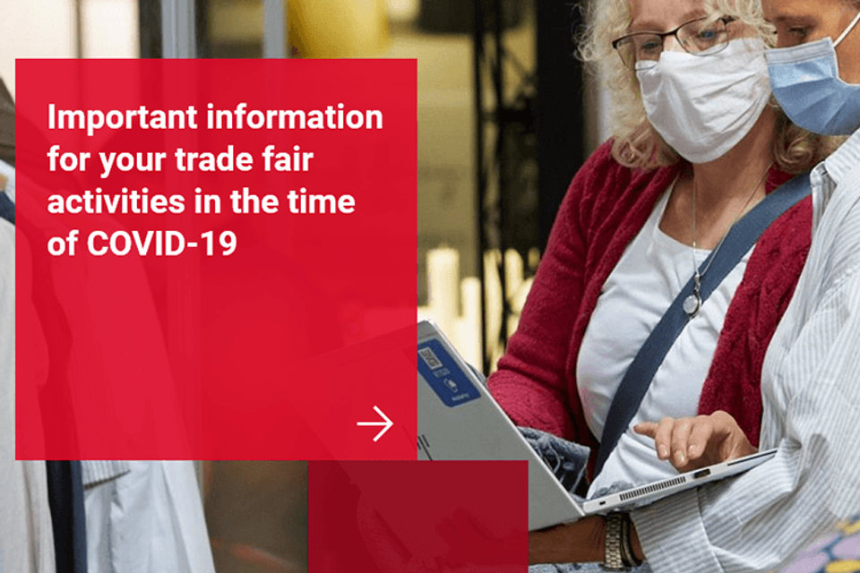 Messe Frankfurt homepage