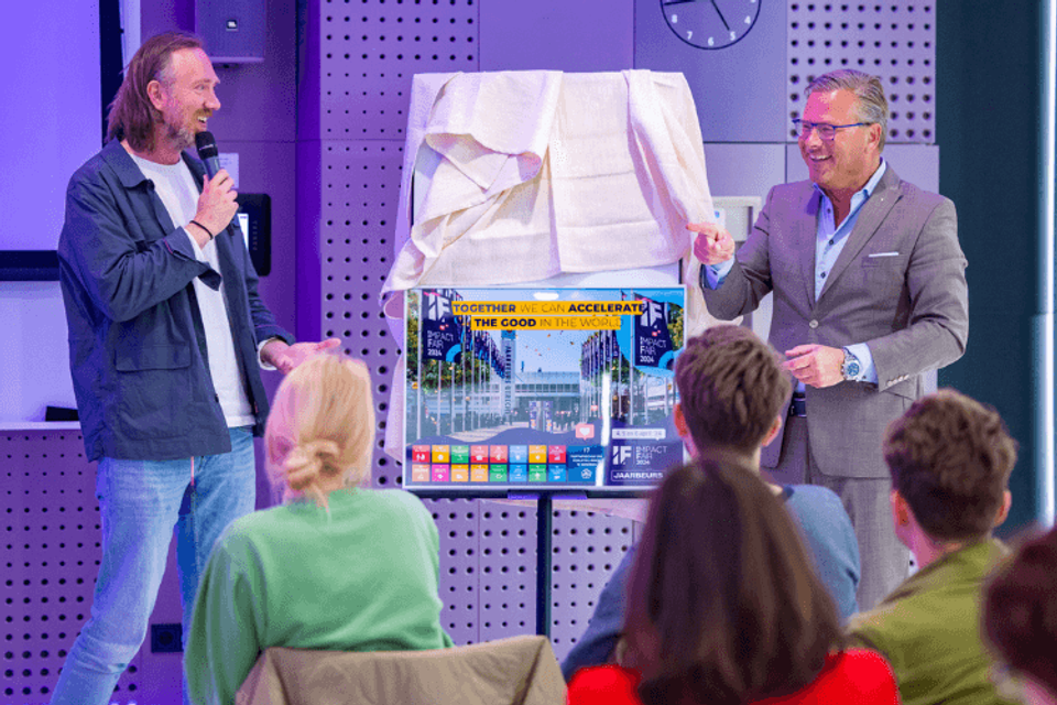Micha van Hoorn en Jeroen van Hooff introduceren de Impact Fair