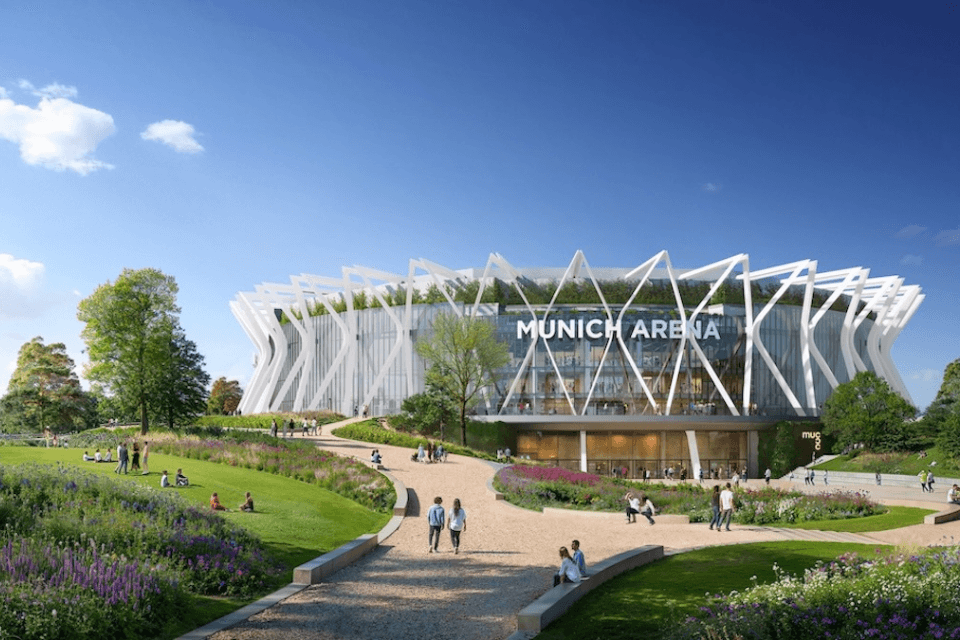 Munich Arena ontwerp