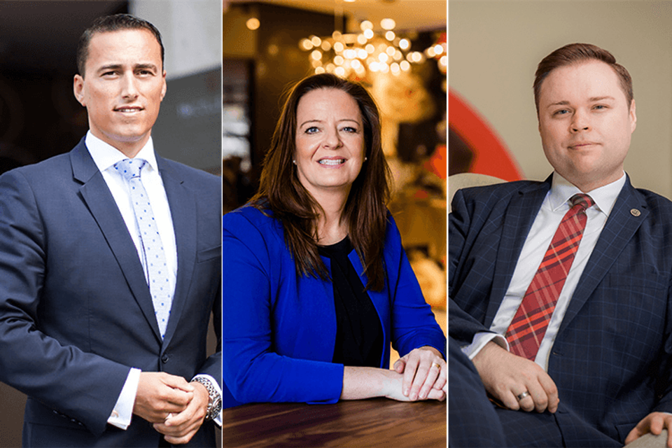 Ludo de Jong GM NH Collection Barbizon Palace, Marije Veenhoven GM NH Collection Amsterdam Flower Market en Christian Rothbauer GM NH Collection Doelen