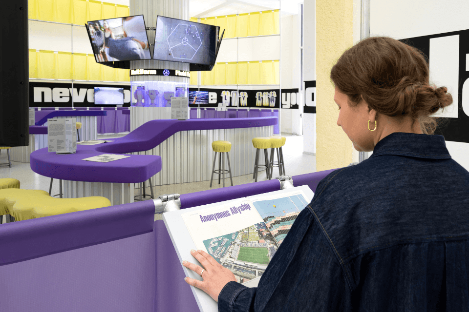 Nederlandse paviljoen Biennale Venetie sportbar