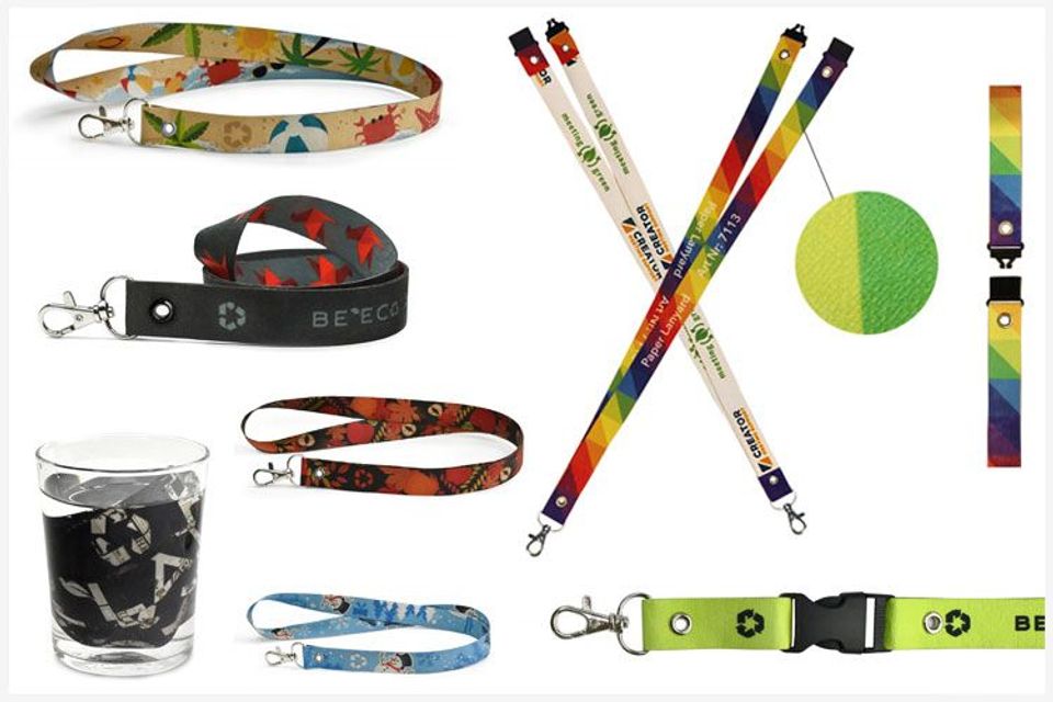 Nieuw Paper ECO-lanyards, 100 circulair
